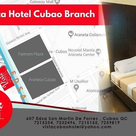 Vista Hotel Cubao Quezon City Zewnętrze zdjęcie