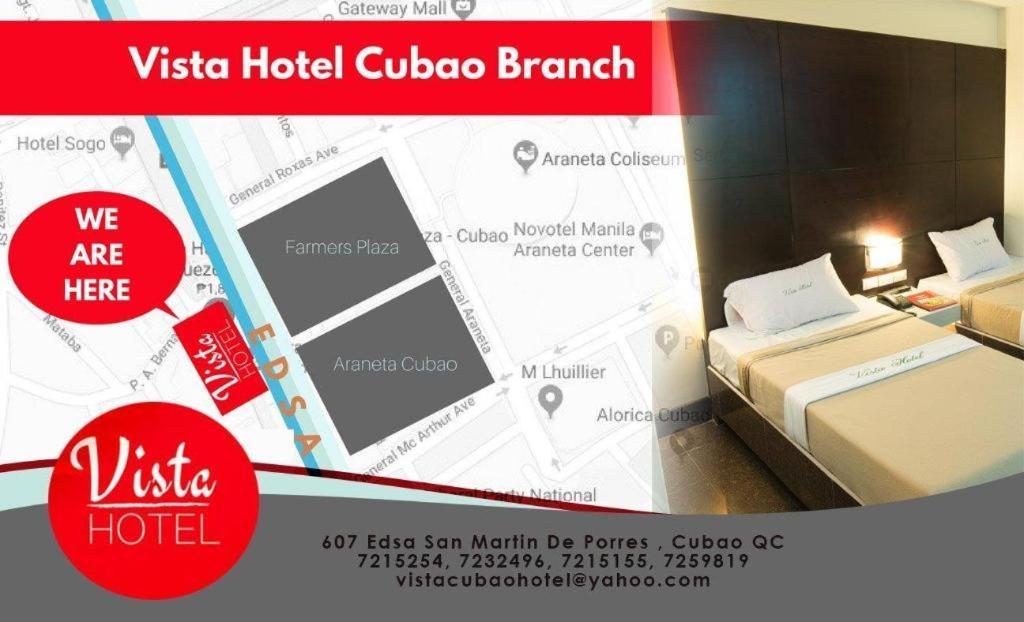 Vista Hotel Cubao Quezon City Zewnętrze zdjęcie