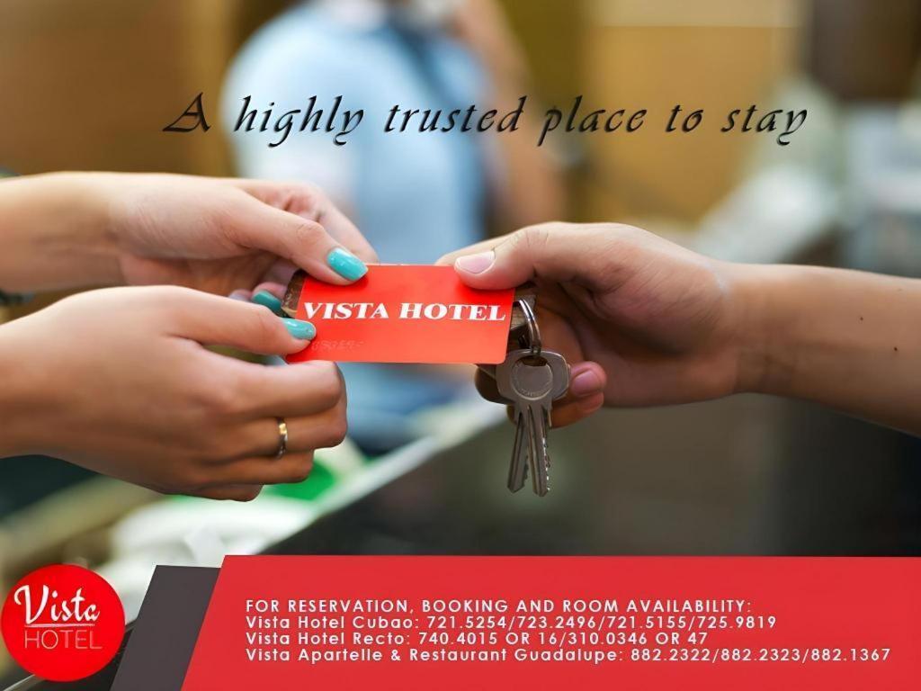 Vista Hotel Cubao Quezon City Zewnętrze zdjęcie